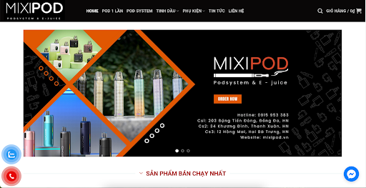 MIXIPOD chuyên cung cấp vape pod chính hãng