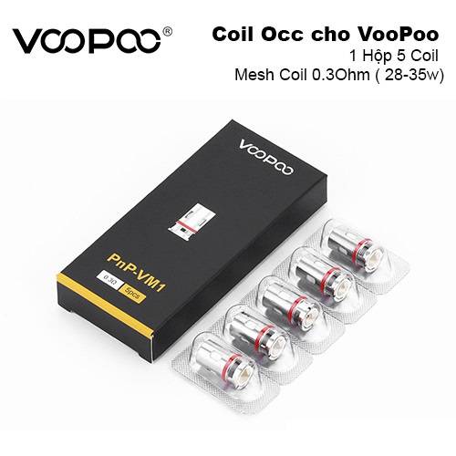 Pack Coil Occ Voopoo PnP-VM1 0.2Ω 0.3Ω