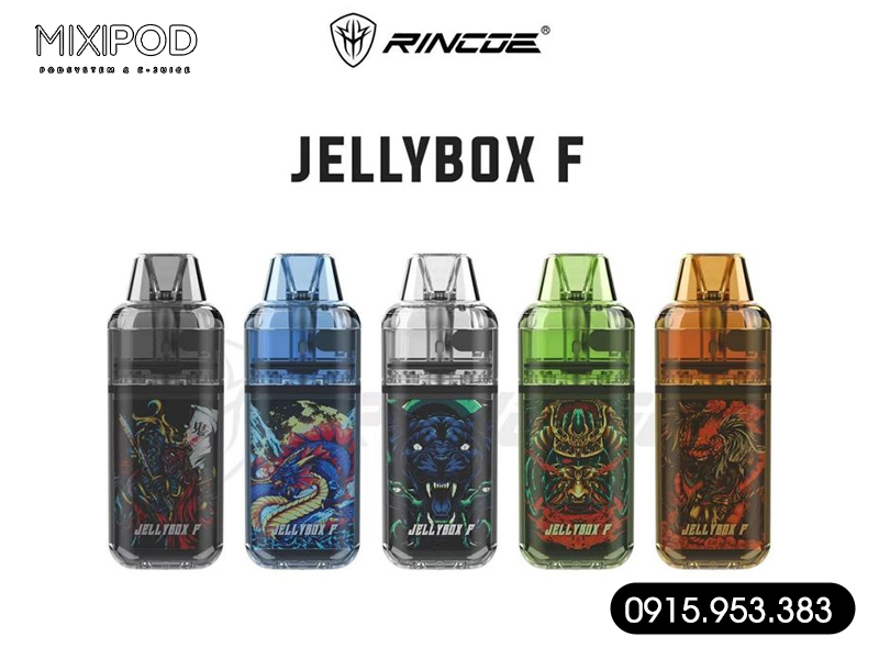 Jellybox F Pod Kit BY RINCOE