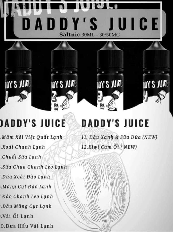 Daddy Juice Saltnic 30MG/50MG (12 vị) VAPEAZ