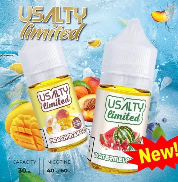 Tinh dầu Usalty Juice Saltnic 40MG/60MG - 12 hương vị độc đáo