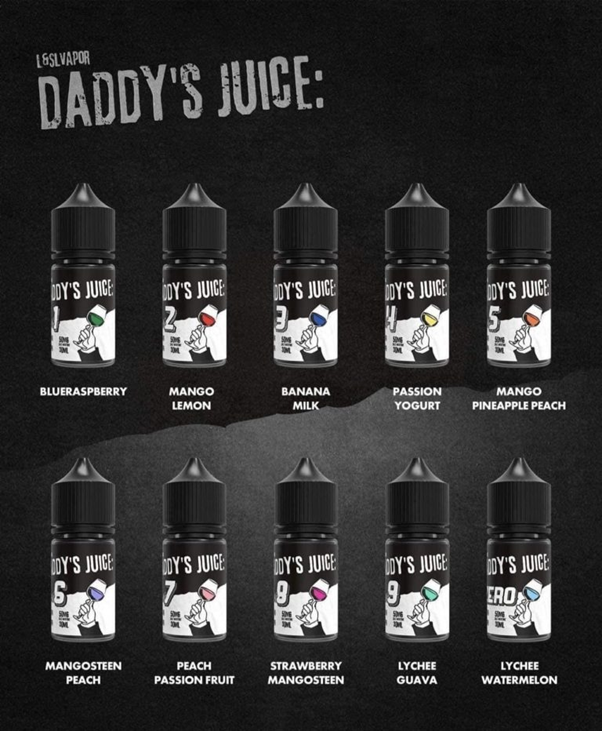 Tinh dầu Daddy Juice Saltnic 50MG (12 vị)