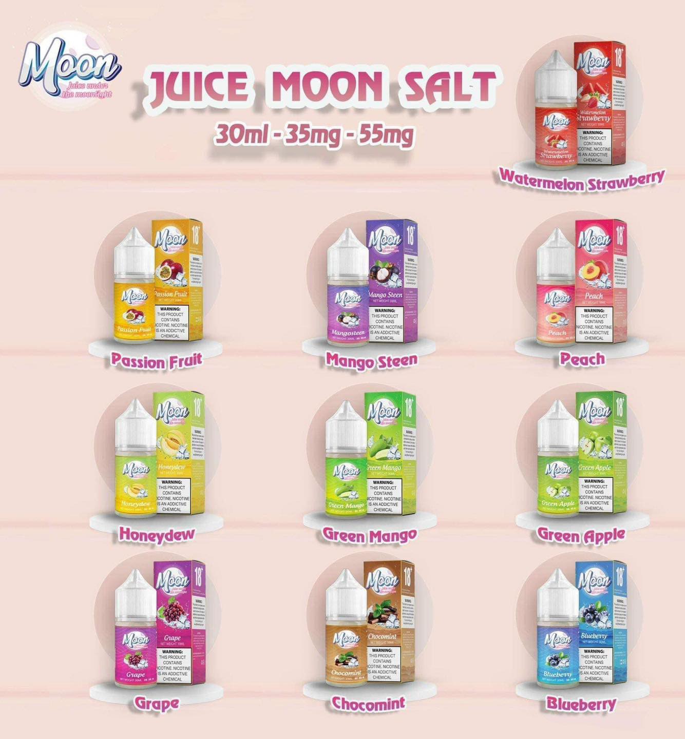 Moon Juice Saltnic - Juice pod lạnh siêu ấn tượng