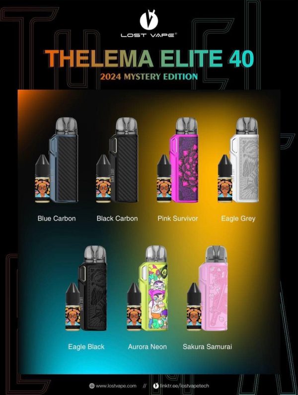 Lost Vape Thelema Elite 40W Pod Kit - Chính hãng, Đủ màu giá rẻ