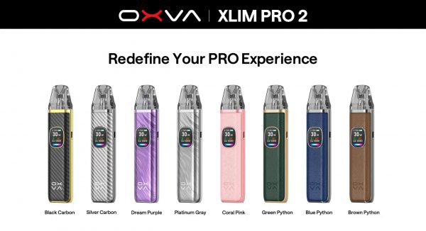 OXVA Xlim Pro 2 - 30W/1300mAh Pod Kit Chính Hãng ( Tặng 1 đầu 0.6 xlim )